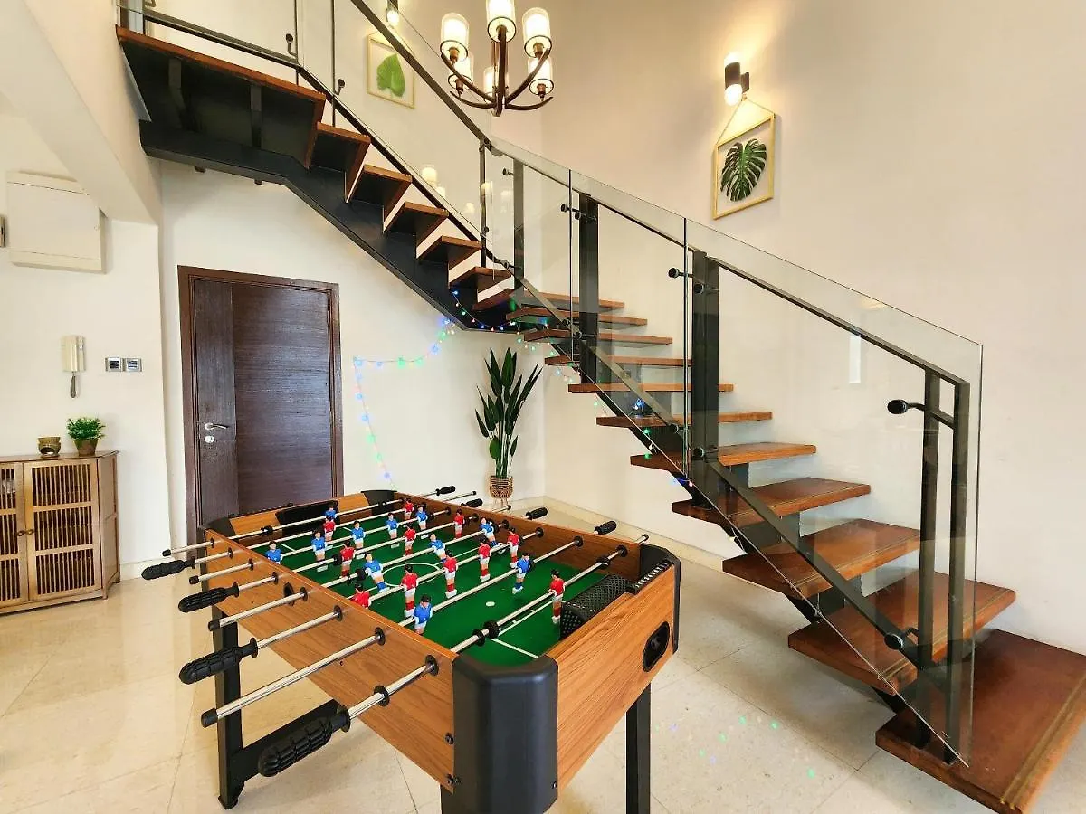 Daire Loft Suite Seaview Near Johor Bahru Custom 7 Pax